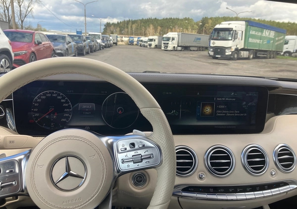 Mercedes-Benz Klasa S cena 289999 przebieg: 115440, rok produkcji 2018 z Żary małe 79